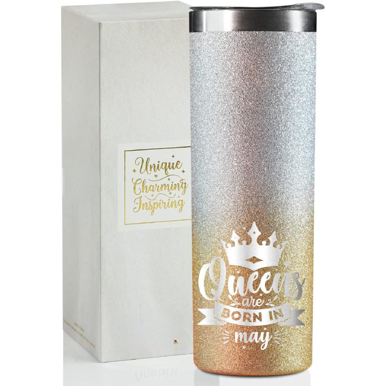 Orchids Aquae 20oz Vacuum Insulated Stainless Steel Travel Tumbler